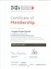 REC Membership certificate
